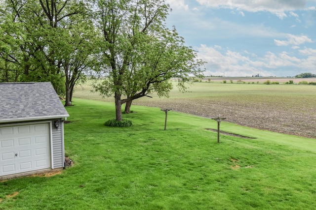 300 N Elm St, Odell, IL 60460 - view of green lawn featuring an outdoor structure