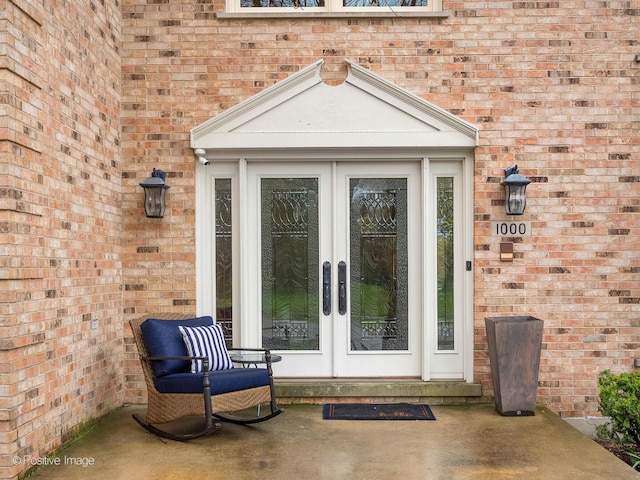 1000 Surrey Ln, Itasca, IL 60143 - property entrance featuring french doors and brick siding