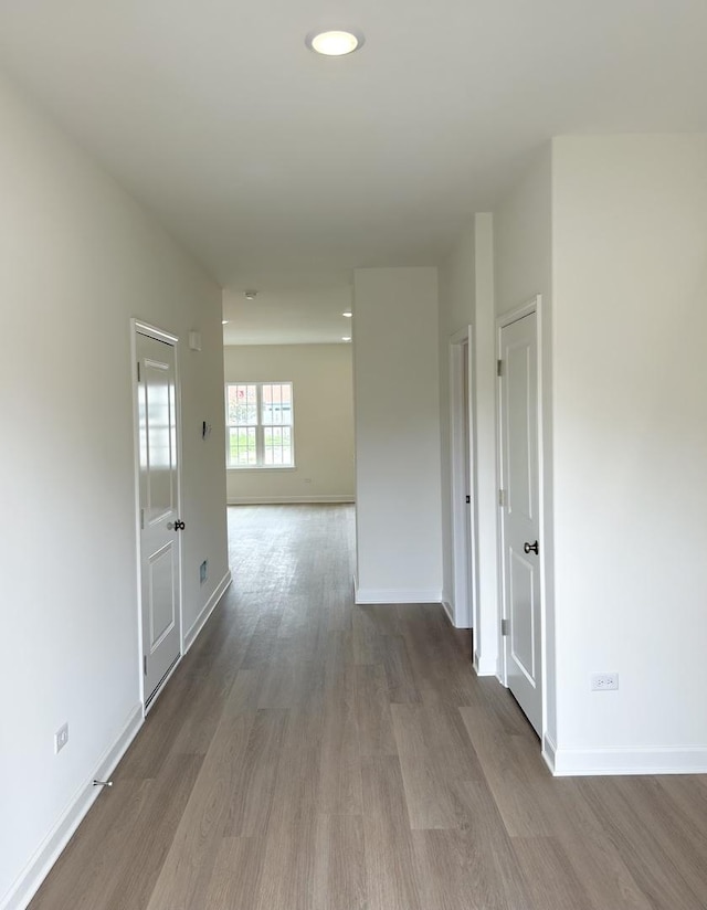 5400 135th St, Crestwood, IL 60418 - hallway with wood finished floors and baseboards