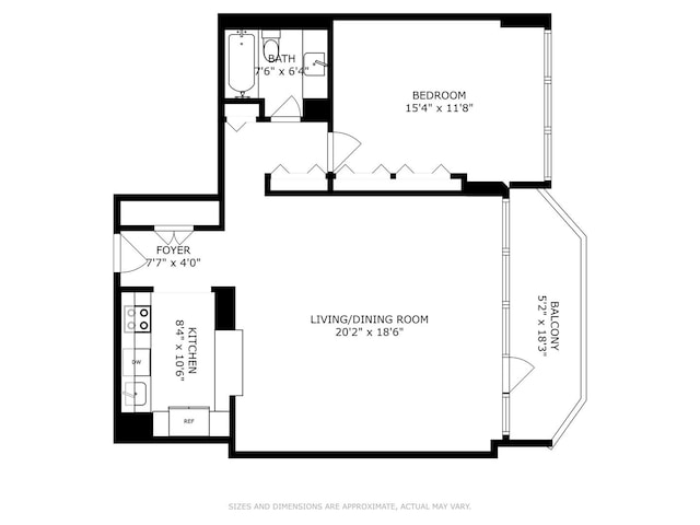 1560 N Sandburg Ter Unit 3506J, Chicago, IL 60610 - floor plan / room layout