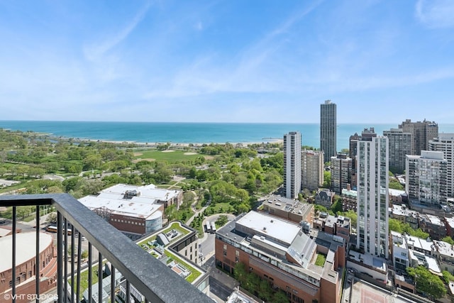 1560 N Sandburg Ter Unit 3506J, Chicago, IL 60610 - view of urban area featuring a nearby body of water
