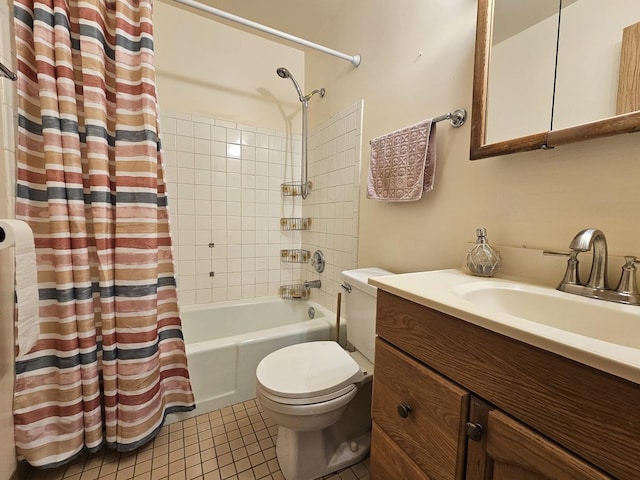 2 Oak Creek Dr Unit 3207, Buffalo Grove, IL 60089 - full bath with shower / tub combo, toilet, vanity, and tile patterned flooring
