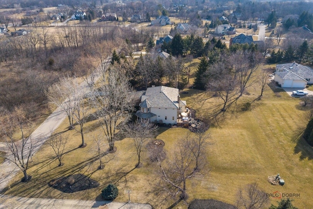 38868 Oakcrest Ln, Wadsworth, IL 60083 - aerial view of property and surrounding area