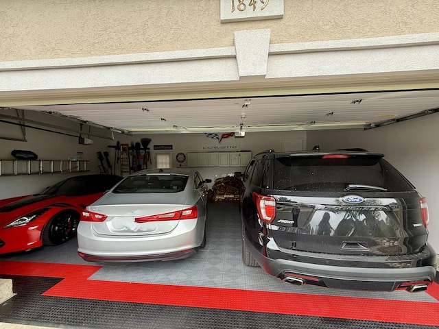 1849 Moorland Ln, Crystal Lake, IL 60014 - garage featuring a garage door opener