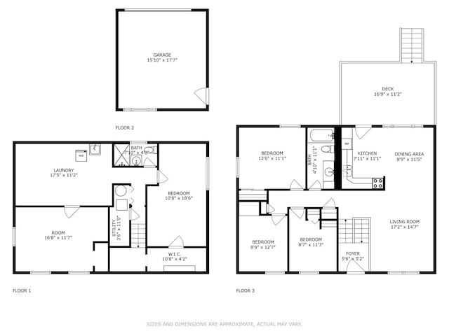 2110 Hermon Ave, Zion, IL 60099 - floor plan / room layout