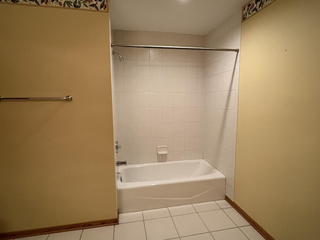 7750 Northfield Ln, Tinley Park, IL 60487 - full bathroom featuring baseboards, shower / bathtub combination, and tile patterned flooring