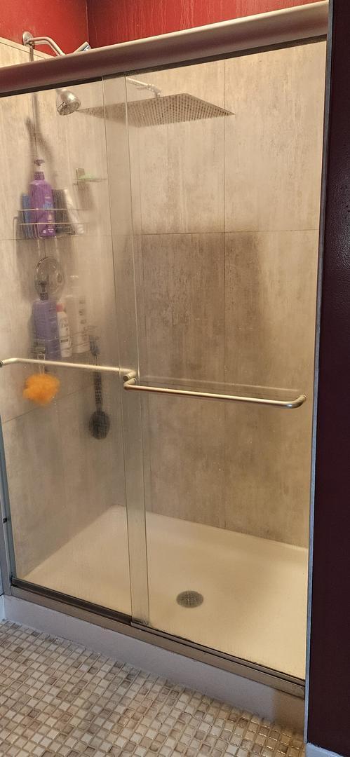 973 Willowbrook Dr, Wheeling, IL 60090 - full bath featuring a shower stall and tile patterned floors