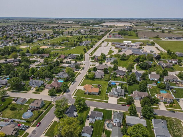413 W Cook St, Manteno, IL 60950 - aerial view of property's location with nearby suburban area