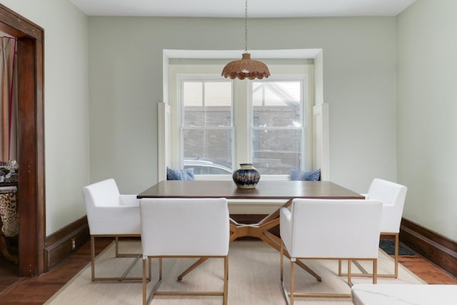 2013 E Taylor St, Bloomington, IL 61701 - dining space featuring wood finished floors