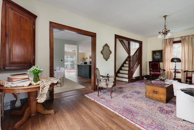2013 E Taylor St, Bloomington, IL 61701 - entryway with plenty of natural light, wood finished floors, and stairs
