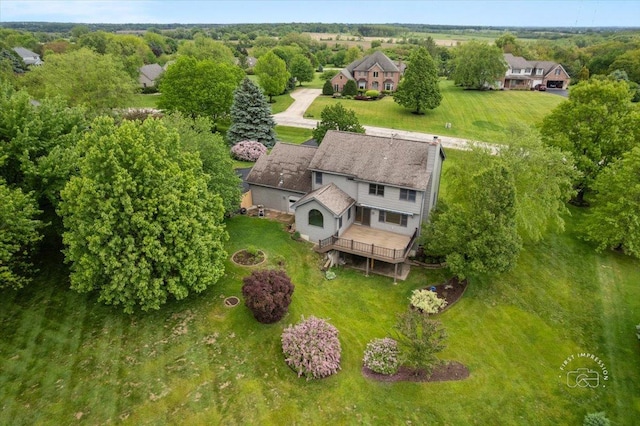10N738 Prairie Xing, Elgin, IL 60124 - aerial view of property and surrounding area