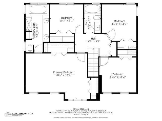 10N738 Prairie Xing, Elgin, IL 60124 - home floor plan