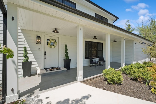 490 S Waukegan Rd, Lake Forest, IL 60045 - view of exterior entry featuring a porch