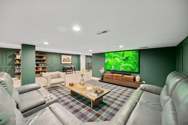 490 S Waukegan Rd, Lake Forest, IL 60045 - living area with carpet flooring and recessed lighting