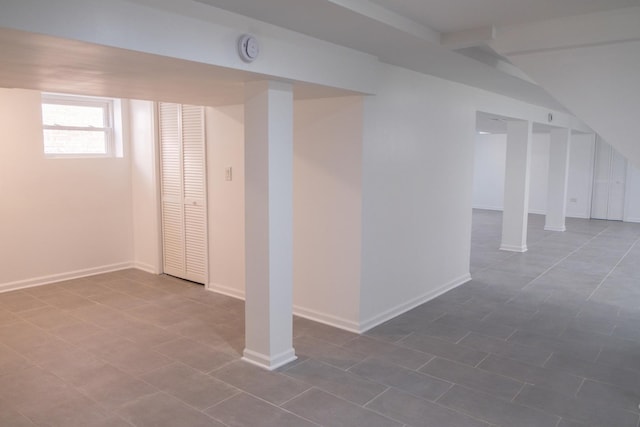 2702 N 76th Ave, Elmwood Park, IL 60707 - below grade area with baseboards