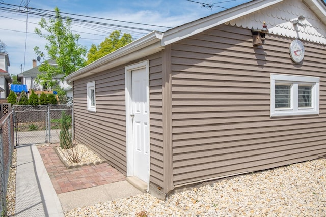 2702 N 76th Ave, Elmwood Park, IL 60707 - view of outbuilding featuring a gate