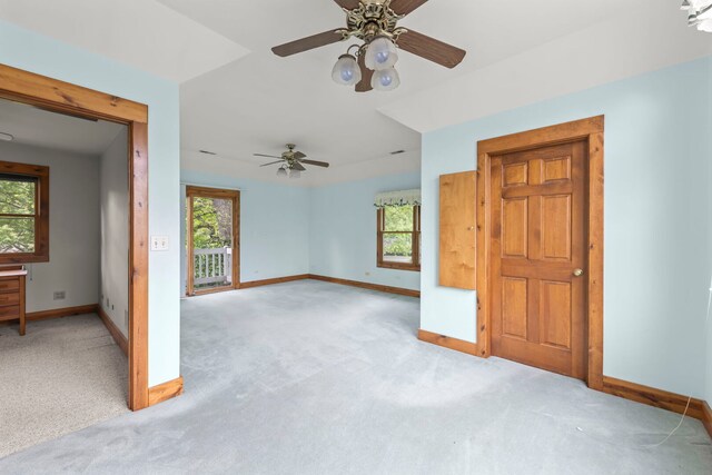 506 Carleton Ave, Glen Ellyn, IL 60137 - unfurnished room with light colored carpet, plenty of natural light, and baseboards