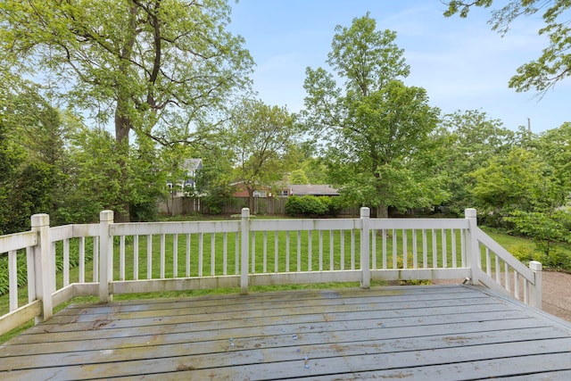 506 Carleton Ave, Glen Ellyn, IL 60137 - view of wooden deck
