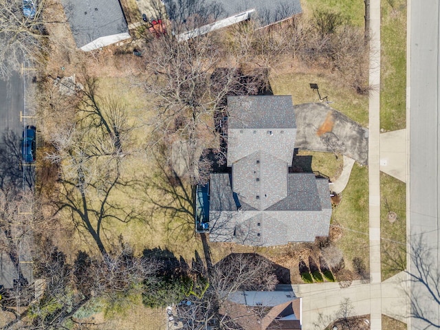 506 Carleton Ave, Glen Ellyn, IL 60137 - view from above of property