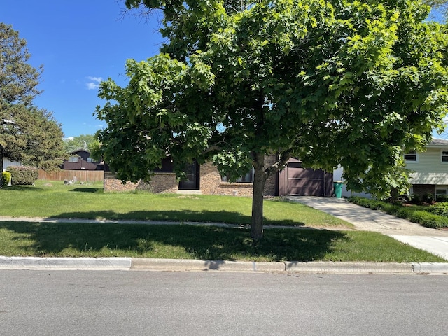 1410 Brentwood Pl, Joliet, IL 60435 - obstructed view of property featuring driveway