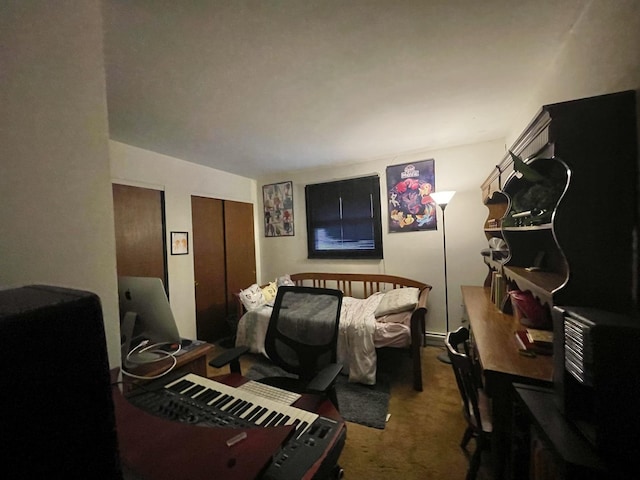 1410 Brentwood Pl, Joliet, IL 60435 - bedroom with carpet floors and multiple closets