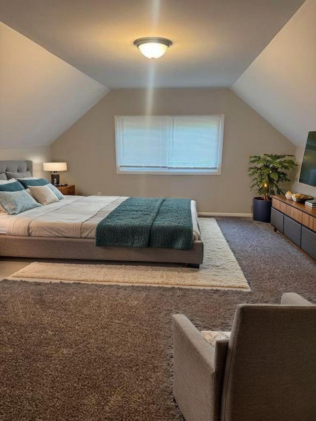 3936 169th St, Country Club Hills, IL 60478 - bedroom with vaulted ceiling and carpet