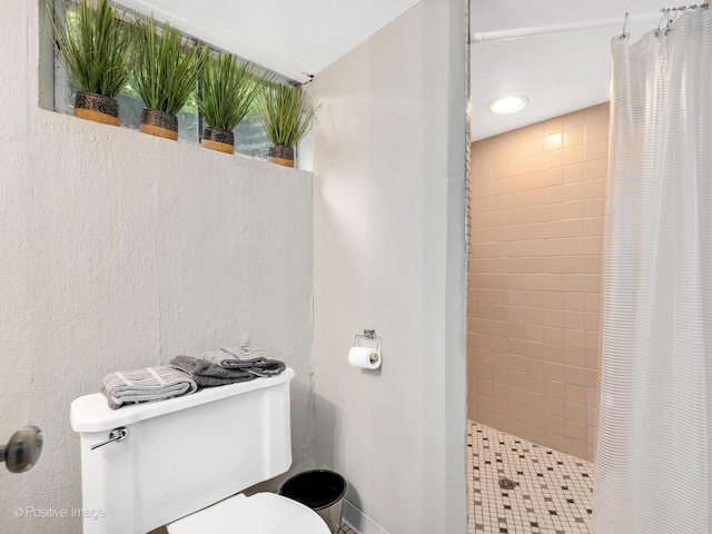 407 Turner Ave, Glen Ellyn, IL 60137 - bathroom featuring toilet and a stall shower