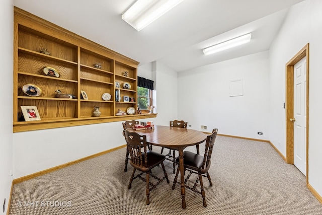 841 Bonnie Brae Ln, Bolingbrook, IL 60440 - dining room with carpet and baseboards