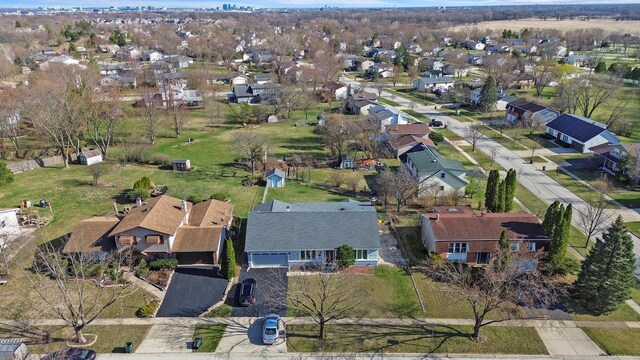 975 Patriot Ln, Hoffman Estates, IL 60192 - aerial overview of property's location featuring nearby suburban area