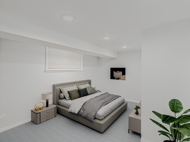 3455 W 115th St, Chicago, IL 60655 - carpeted bedroom featuring baseboards and recessed lighting
