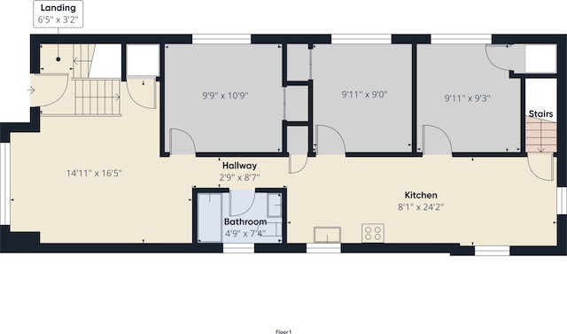 3455 W 115th St, Chicago, IL 60655 - view of property floor plan