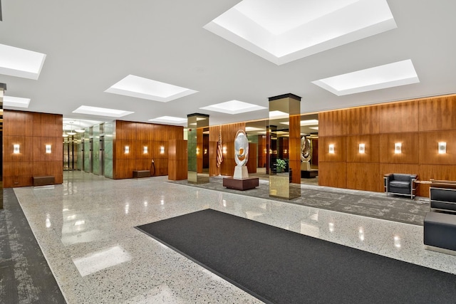535 N Michigan Ave Unit 1205, Chicago, IL 60611 - common area with wooden walls