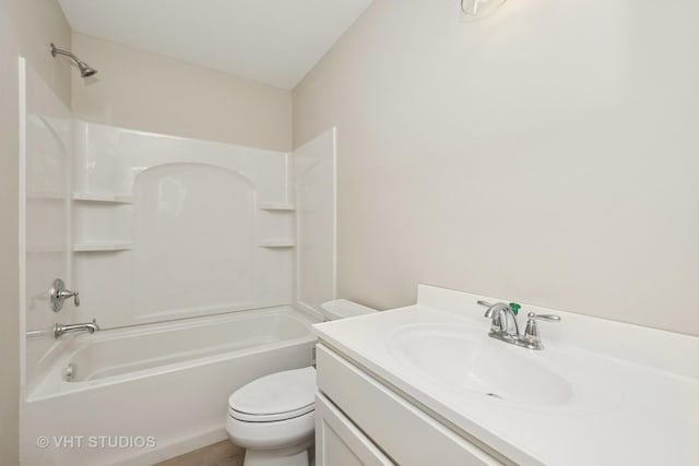3515 Kings Lair Dr, Spring Grove, IL 60081 - bathroom with vanity and bathing tub / shower combination