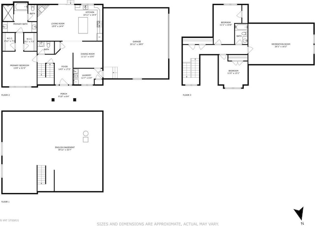 3515 Kings Lair Dr, Spring Grove, IL 60081 - view of floor plan / room layout