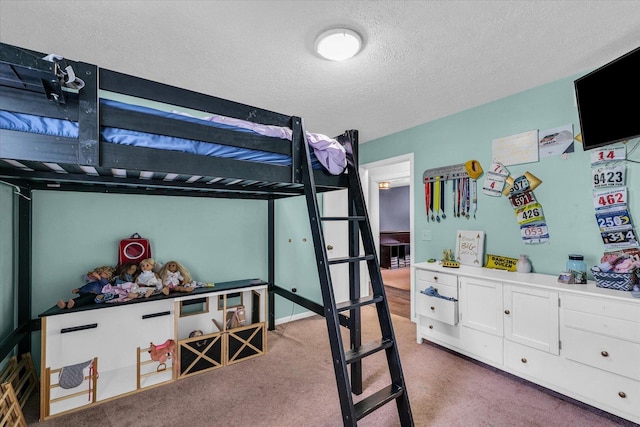 956 E Orleans St, Paxton, IL 60957 - carpeted bedroom with a textured ceiling