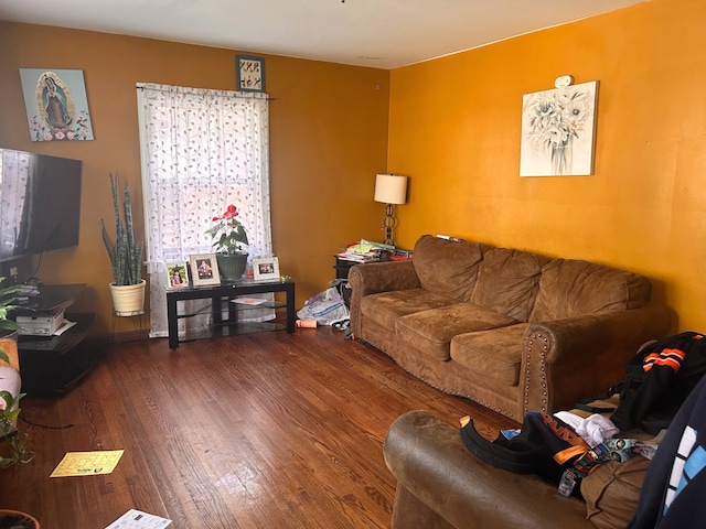 618 Emerald Ave, Chicago Heights, IL 60411 - living room featuring wood finished floors