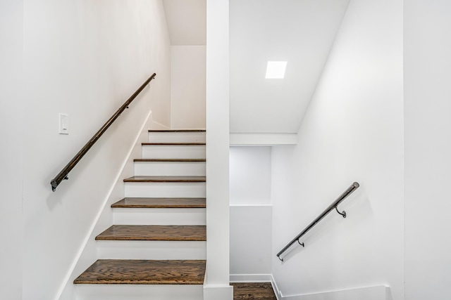 5823 S Francisco Ave, Chicago, IL 60629 - stairway with wood finished floors