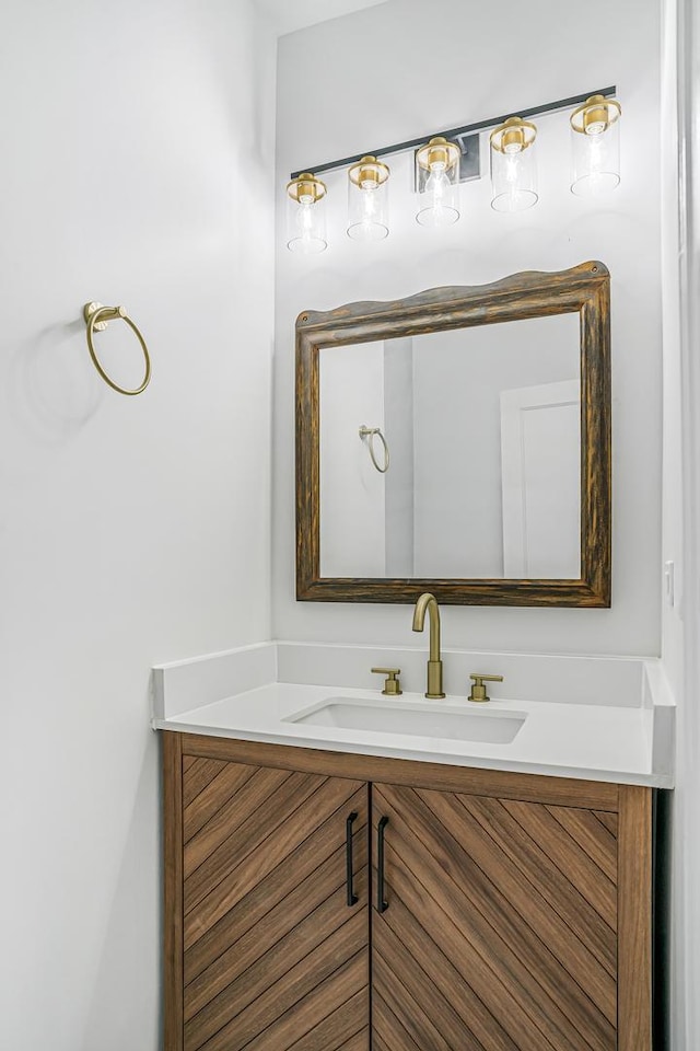 5823 S Francisco Ave, Chicago, IL 60629 - bathroom featuring vanity