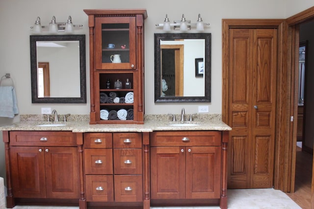 10348 Woburn Ct, Orland Park, IL 60462 - full bathroom featuring double vanity