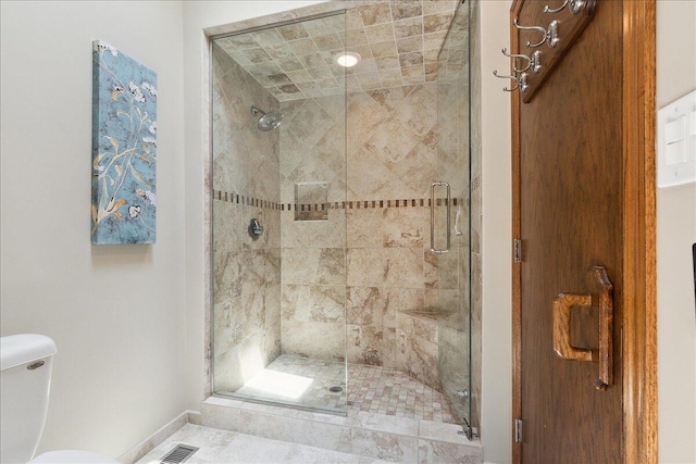 10348 Woburn Ct, Orland Park, IL 60462 - bathroom with a stall shower and toilet