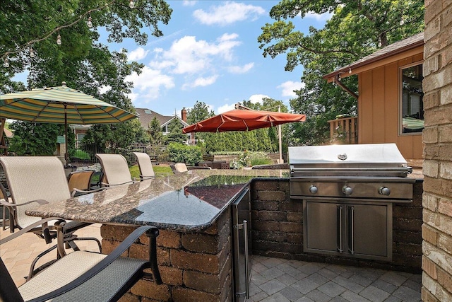 10348 Woburn Ct, Orland Park, IL 60462 - view of patio featuring area for grilling