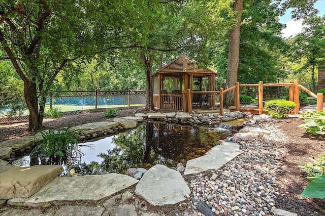 10348 Woburn Ct, Orland Park, IL 60462 - view of yard featuring a gazebo