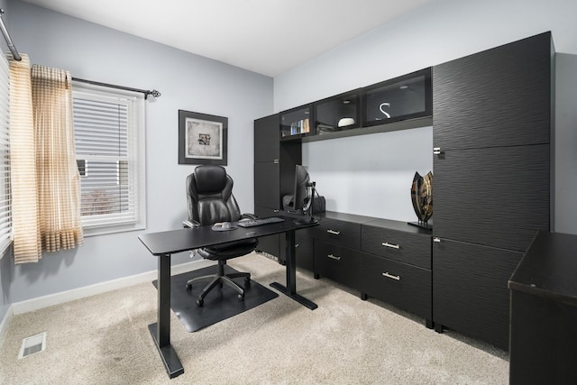 2008 Snow Creek Rd, Naperville, IL 60564 - home office featuring light colored carpet and baseboards