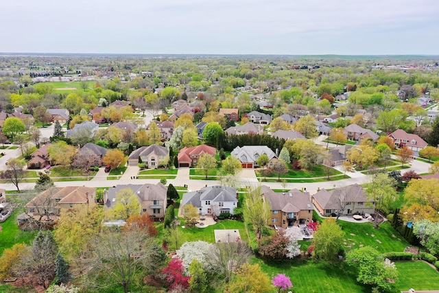 454 Hemlock Ln, Roselle, IL 60172 - aerial perspective of suburban area