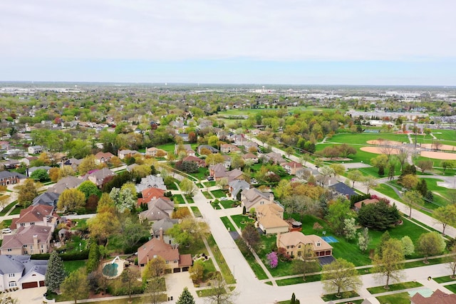 454 Hemlock Ln, Roselle, IL 60172 - aerial view of residential area