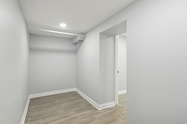 8019 S Bishop St, Chicago, IL 60620 - finished basement featuring baseboards, recessed lighting, and light wood-type flooring