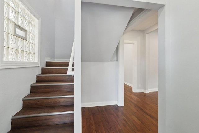 8019 S Bishop St, Chicago, IL 60620 - stairs with wood finished floors and baseboards