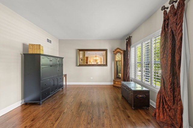 12923 Grande Pines Blvd, Plainfield, IL 60585 - living area with dark wood-type flooring and baseboards