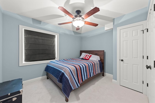 12923 Grande Pines Blvd, Plainfield, IL 60585 - bedroom with carpet flooring, a ceiling fan, and baseboards