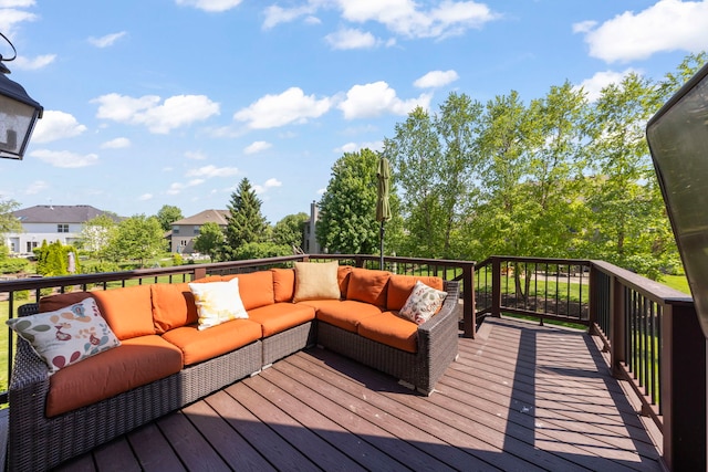 12923 Grande Pines Blvd, Plainfield, IL 60585 - deck with an outdoor hangout area